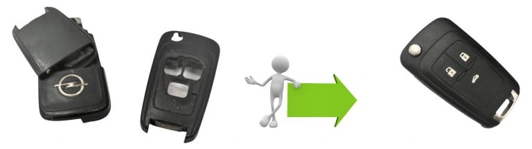 Reparación llaves Opel